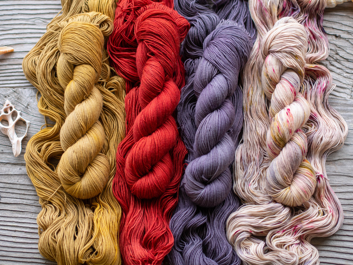 Naturally / Botanically Dyed – Cape May Fiber