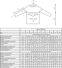 Load image into Gallery viewer, Alee Pullover Sport / DK Weight Knitting Pattern