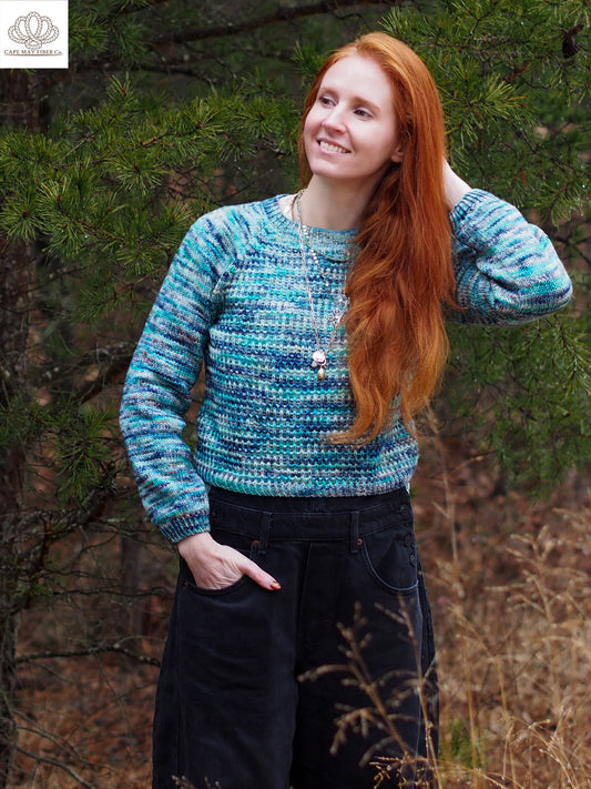 Atlas Raglan Pullover DK Weight Knitting Kit
