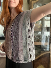 Load image into Gallery viewer, Beachycomber Top or Poncho Fingering Weight Knitting Pattern