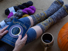 Load image into Gallery viewer, Broom Riding Socks Fingering Sock Knitting Pattern