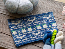 Load image into Gallery viewer, Cauldron of Bats Cowl Sport / DK Knitting Pattern