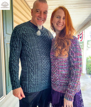 Load image into Gallery viewer, Cavanaugh Pullover Hand Knitting DK Weight Pattern