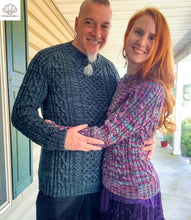 Load image into Gallery viewer, Cavanaugh Pullover Hand Knitting DK Weight Pattern