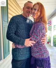 Load image into Gallery viewer, Cavanaugh Pullover Hand Knitting DK Weight Pattern