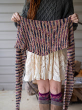 Load image into Gallery viewer, Clove Hitch Scarf Sport or DK Weight Knitting Pattern