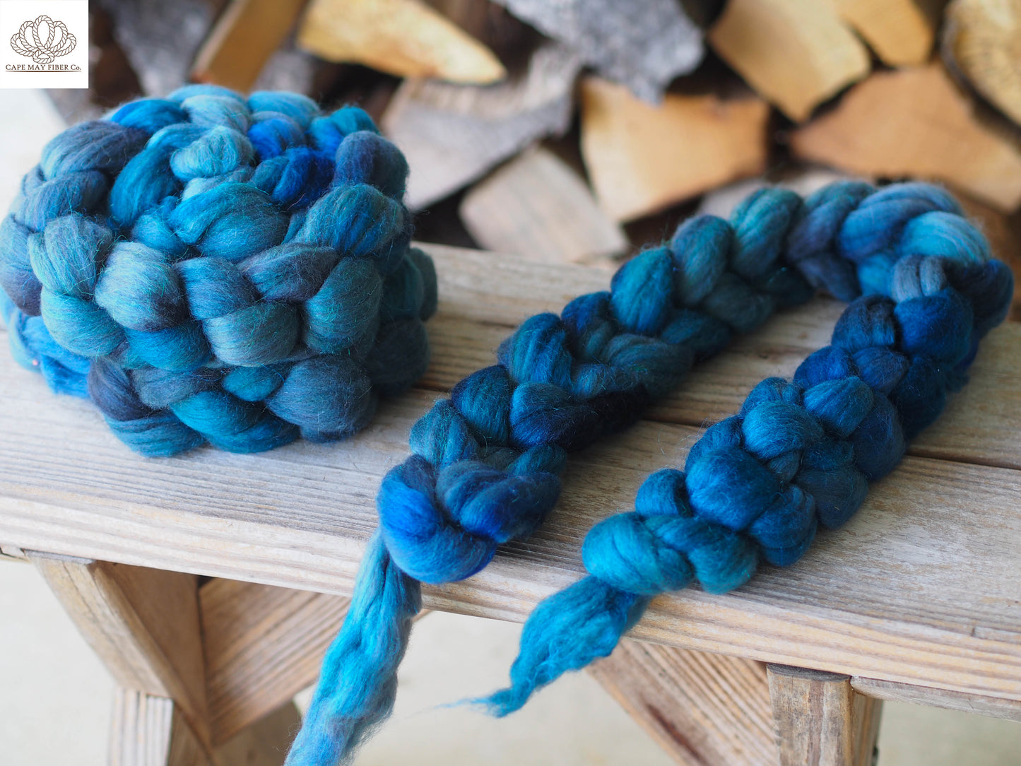 Coraline Jones Merino and Glitter Combed Top- 4 oz