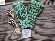 Load image into Gallery viewer, Flower Moon Mitts Fingering Weight Knitting Pattern