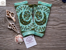 Load image into Gallery viewer, Flower Moon Mitts Fingering Weight Knitting Pattern