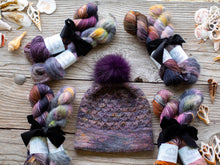 Load image into Gallery viewer, Ghost Tour Hat Fingering and Lace Knitting Pattern