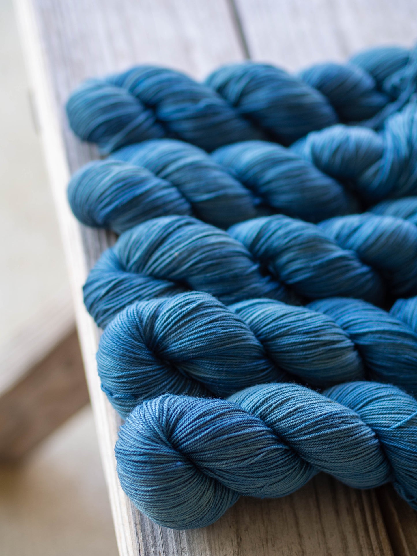 Indigo Naturally Dyed Sock