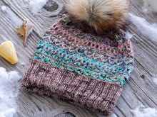 Load image into Gallery viewer, Moorings Hat and Cowl Fingering Weight Knitting Pattern
