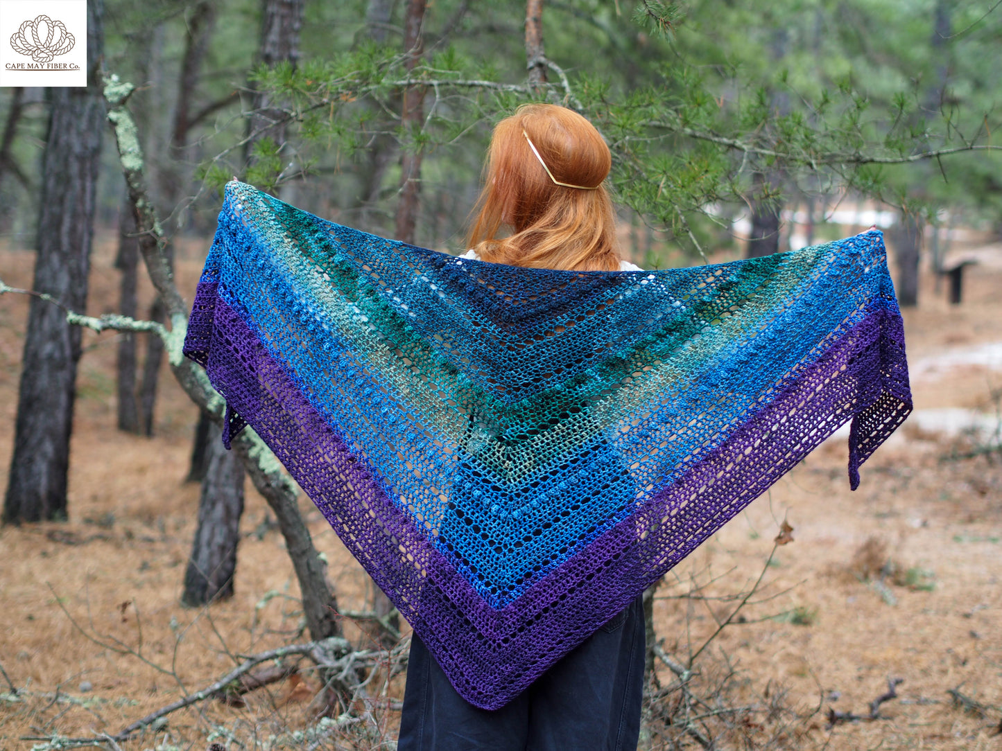 On the Way to Cape May Shawl DK Fade Kit