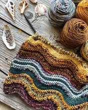 Load image into Gallery viewer, Shelly Throw Knitting Pattern DK Weight
