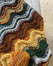 Load image into Gallery viewer, Shelly Throw Knitting Pattern DK Weight
