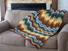 Load image into Gallery viewer, Shelly Throw Knitting Pattern DK Weight