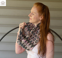Load image into Gallery viewer, Starboard Cowl Fingering DK or Bulky Weight Knitting Pattern