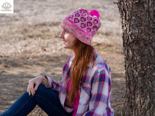 Load image into Gallery viewer, Sweet Tart Hat fingering weight knitting pattern