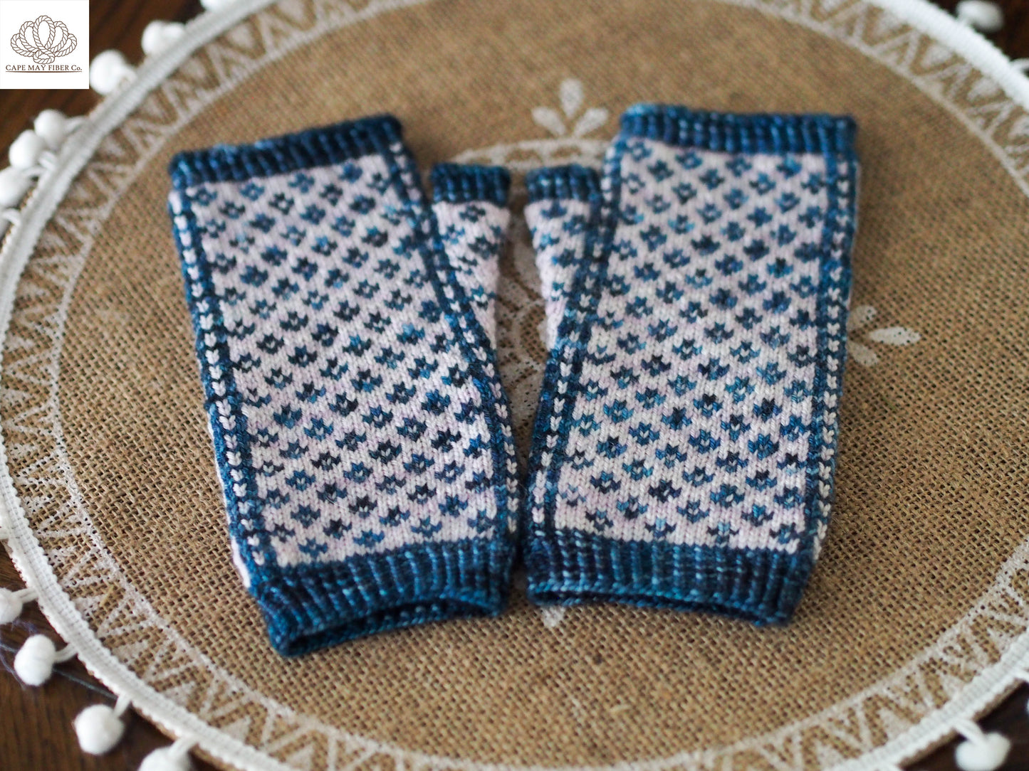Last Unicorn Mitts Fingering Weight Knitting Pattern