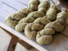 Load image into Gallery viewer, Alkanet and Mulberry Leaf Naturally Dyed Sock