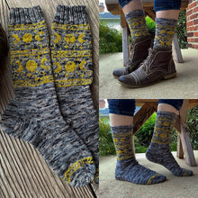 Load image into Gallery viewer, Broom Riding Socks Fingering Sock Knitting Pattern
