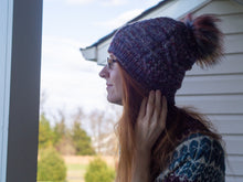 Load image into Gallery viewer, Cape Mae Hat Lace and Fingering Weight Knitting Pattern