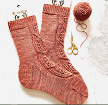 Load image into Gallery viewer, Cloudchaser Socks Fingering Weight Knitting Pattern