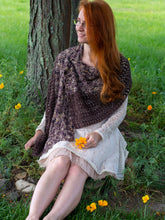 Load image into Gallery viewer, Crochet Charmer's Shawl Crochet Pattern Fingering Weight