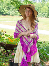 Load image into Gallery viewer, Exit Zero Shawl DK Weight Knitting Pattern