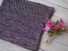 Load image into Gallery viewer, Dodging Rain Drops Cowl Knitting Pattern Fingering Weight