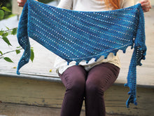 Load image into Gallery viewer, Mermaid Tail Scarf Knitting Pattern Fingering Weight