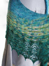 Load image into Gallery viewer, Sequana Shawl Knitting Pattern Fingering Weight