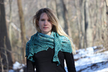 Load image into Gallery viewer, Sequana Shawl Knitting Pattern Fingering Weight