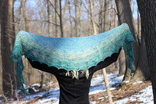 Load image into Gallery viewer, Sequana Shawl Knitting Pattern Fingering Weight