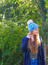 Load image into Gallery viewer, Ribbed Beanies Knitting Pattern Chunky Weight