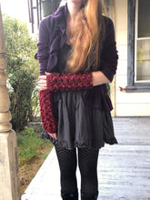Load image into Gallery viewer, Dragon Cabled Gauntlets Knitting Pattern Dk or Worsted Weight