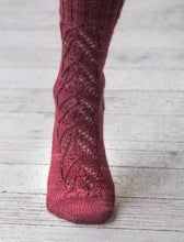 Load image into Gallery viewer, Stone Harbor Sock Knitting Pattern Fingering Weight