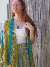 Load image into Gallery viewer, Froth Shawl Knitting Pattern Fingering Weight
