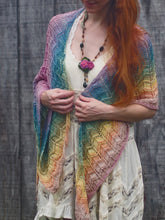 Load image into Gallery viewer, Froth Shawl Knitting Pattern Fingering Weight