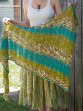 Load image into Gallery viewer, Froth Shawl Knitting Pattern Fingering Weight