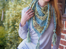 Load image into Gallery viewer, On the Way To Cape May Shawl Crochet Pattern DK or Sport Weight