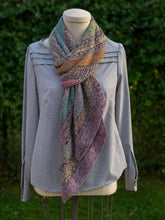 Load image into Gallery viewer, Victorian Winter Wonderland Scarf Fingering or DK Weight Knitting Pattern