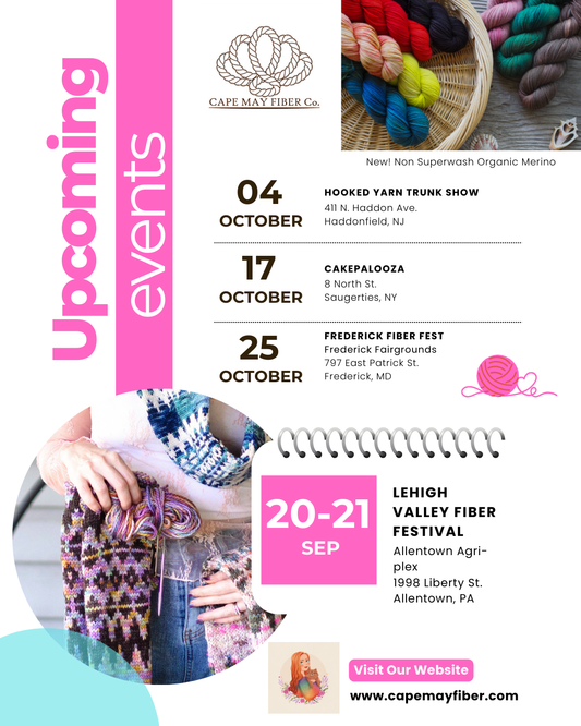 2025 Fall Events Schedule