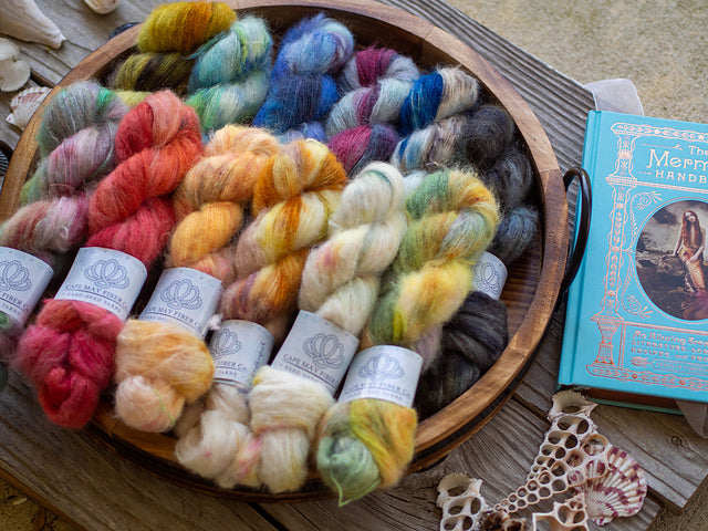 Fuzzy Lace Weight Mohair and Alpaca