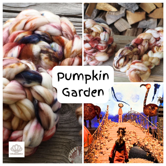 Pumpkin Garden 18.5 Micron SW Merino Combed Top