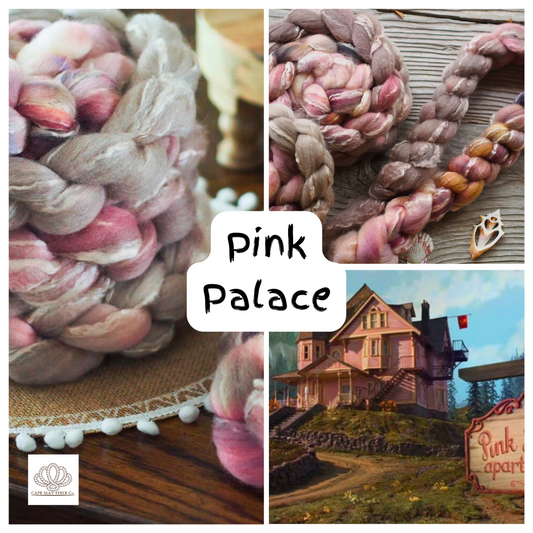 Pink Palace Blue Faced Leicester Seacell Combed Top