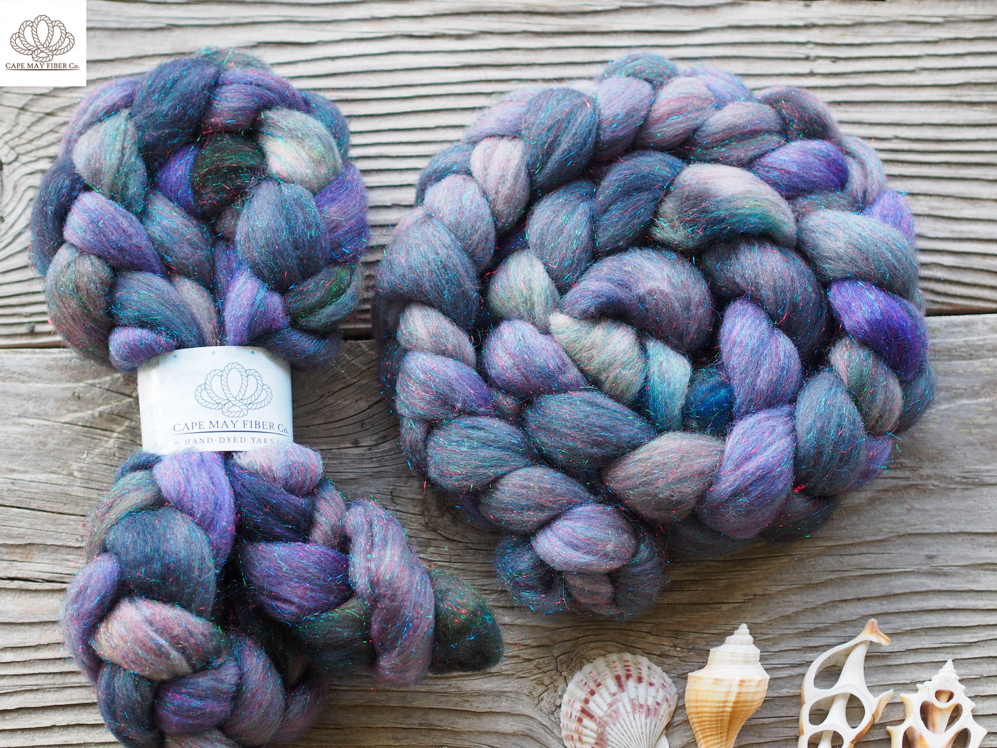 Wild Geese That Fly With the Moon on Their Wings Merino and Glitter Combed Top- 4 oz