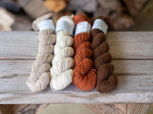 Load image into Gallery viewer, Celtic Mist Shawl Kit Alpaca Sets
