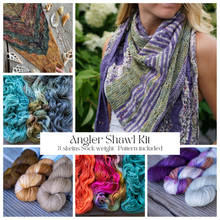 Load image into Gallery viewer, Angler Shawl Fingering Weight Kit
