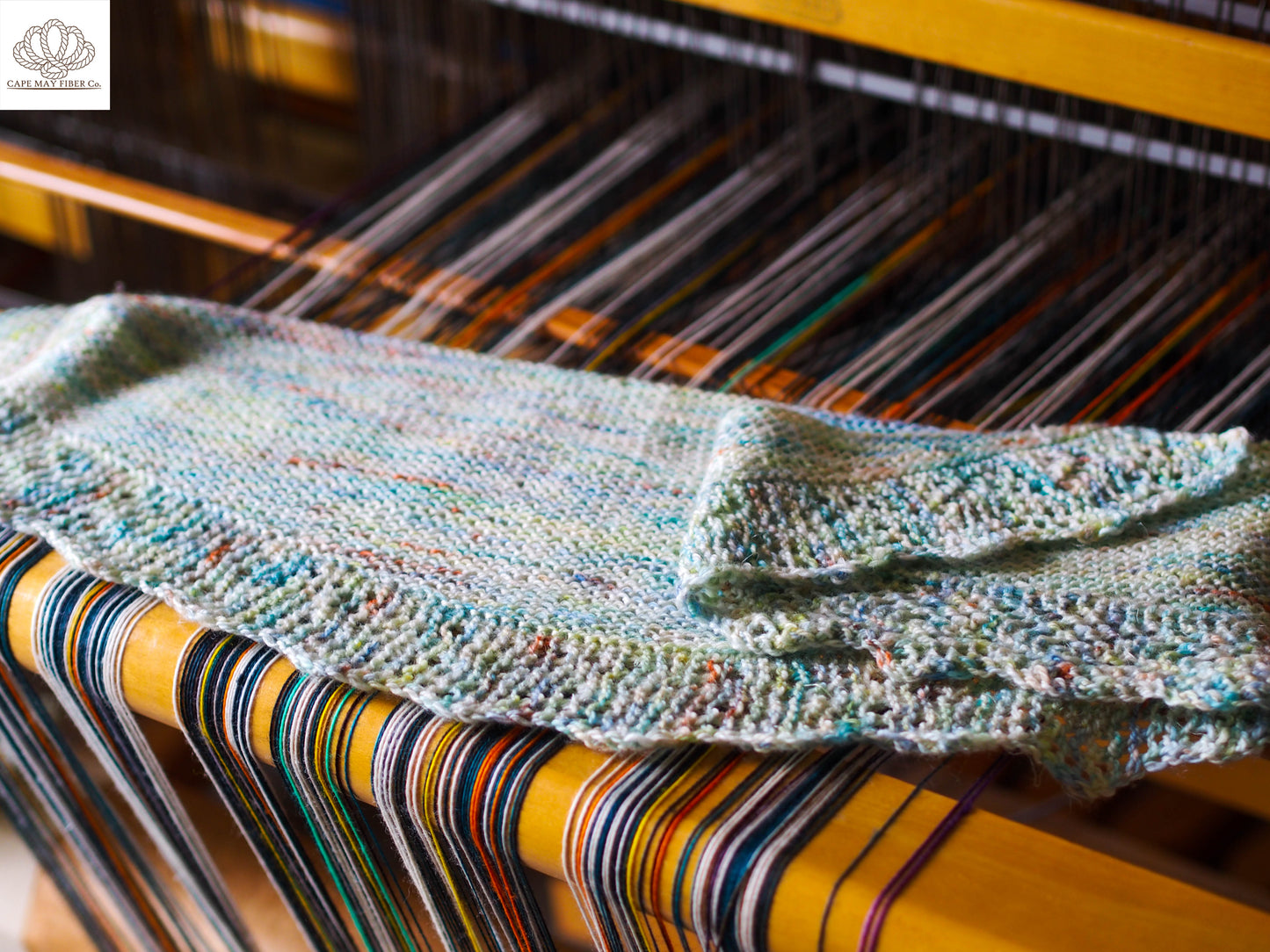 Atlantis Scarf Hand Knitting Pattern Fingering Weight